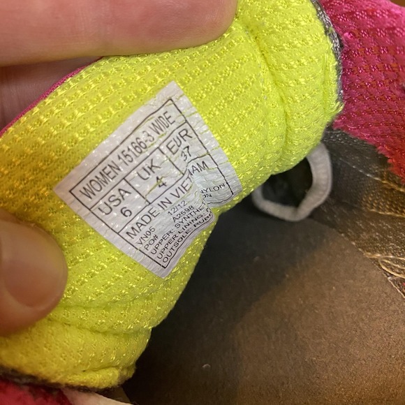 Saucony Cohesion Shoes Womens Size 6 Gray Pink Running Wide Sneakers Athletic - Picture 12 of 13